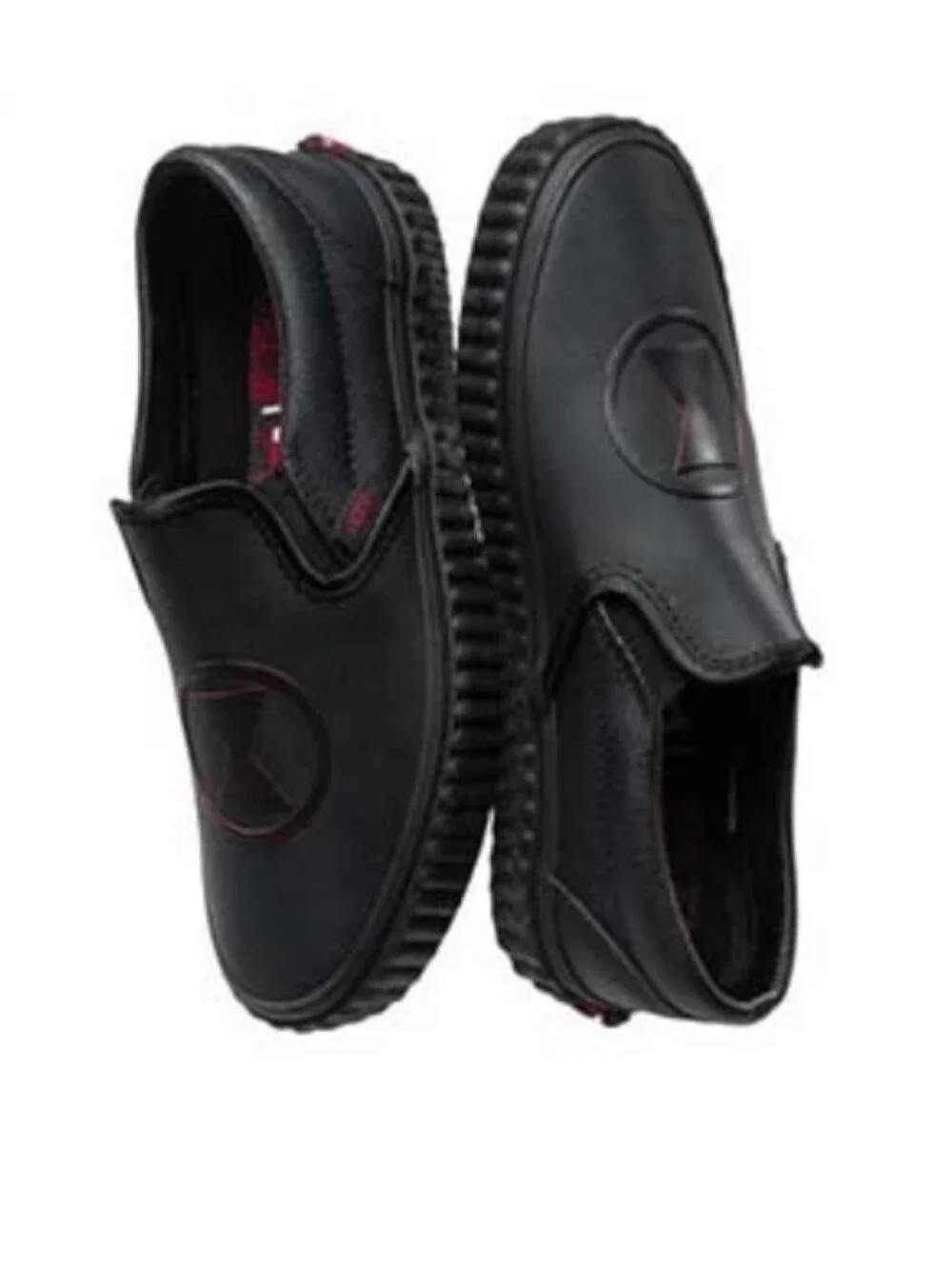VANS Classic Slip-On Marvel Black Widow Black Mens US 7.5 VN0A38F7U7K